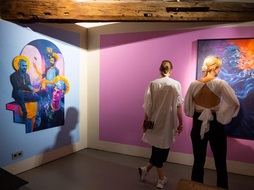 Streamers en Drieluik